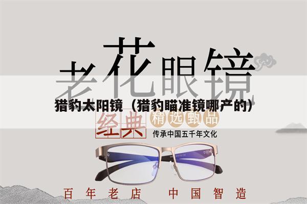 獵豹太陽鏡（獵豹瞄準(zhǔn)鏡哪產(chǎn)的） 第1張